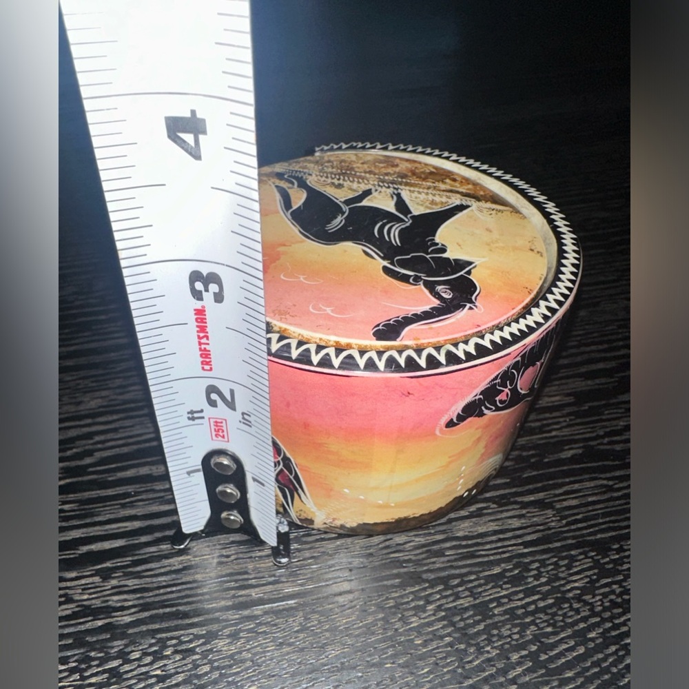 Handmade Handpainted African Coaster Set - Picture 11 of 11